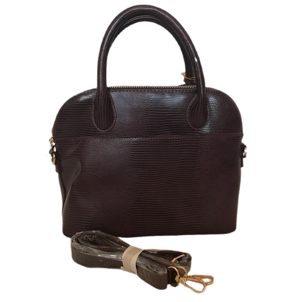 ♥️sold♥️NWT BEBE Logo Purse Satchel Hand Bag Crossbody - Picture 5 of 8